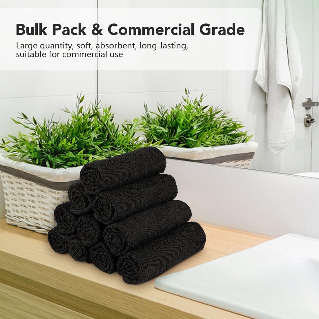 Washcloths Bulk (200 Count)