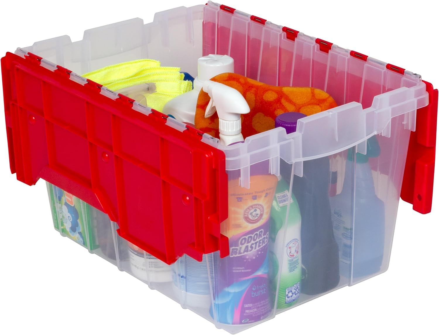 KeepBox 12 Gallon Storage Container (6 Count)