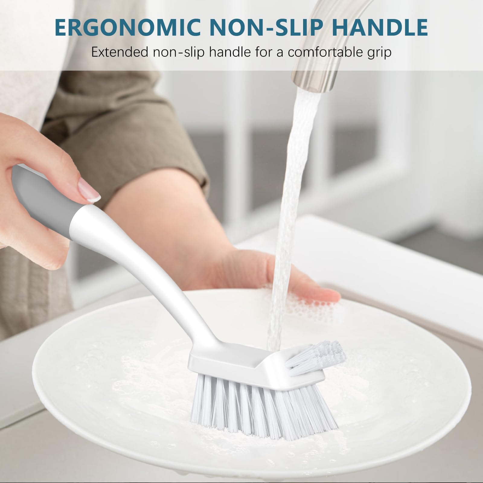 3 Pack Dish Brush Set (3 Count)