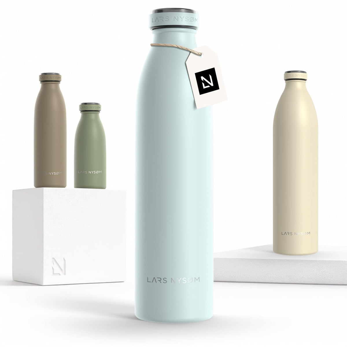 Stainless Steel Insulated Water Bottle 12oz 17oz 25oz 34oz 51oz