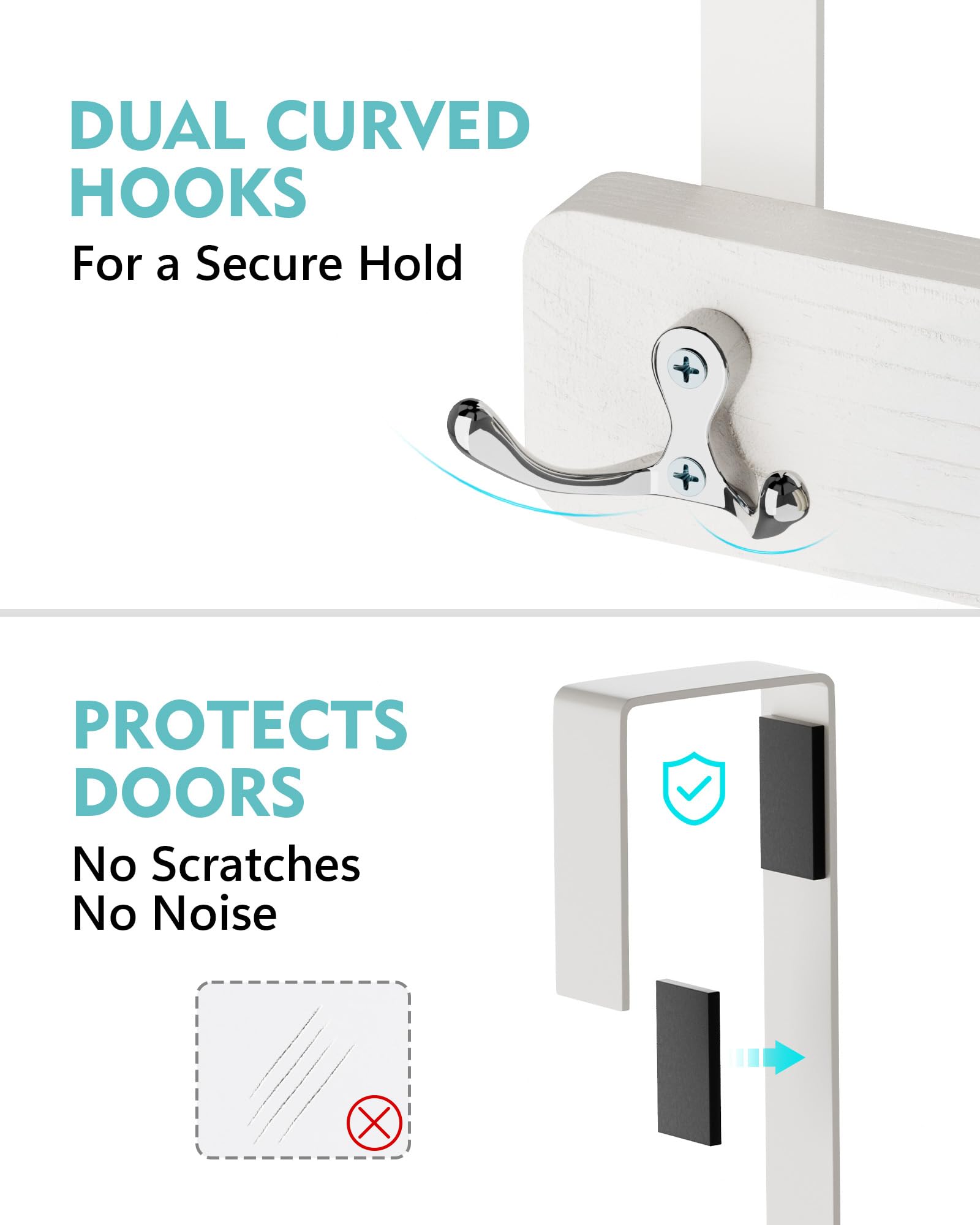 Mop and Broom Holder Wall Mount