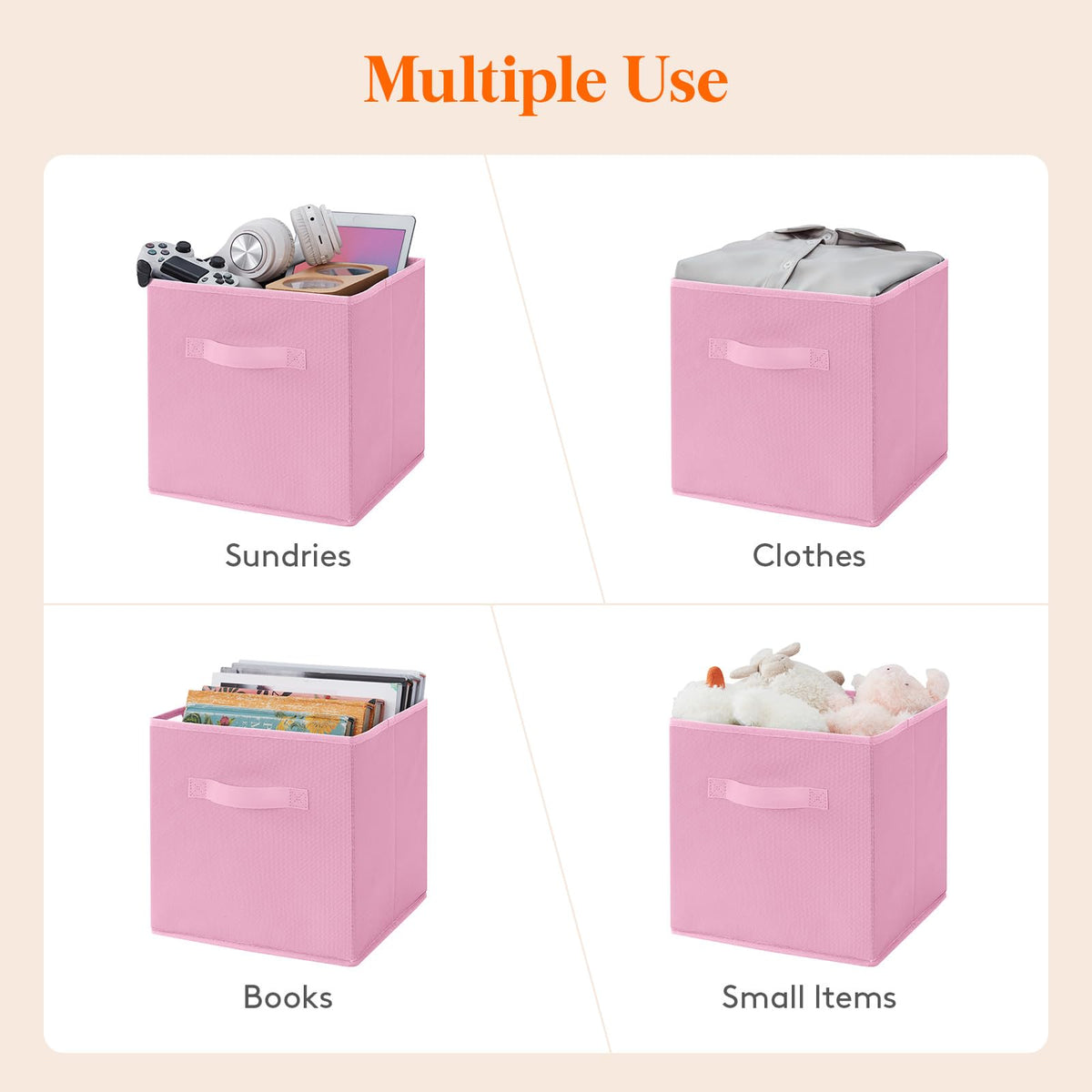 Storage Cubes (6 Count)