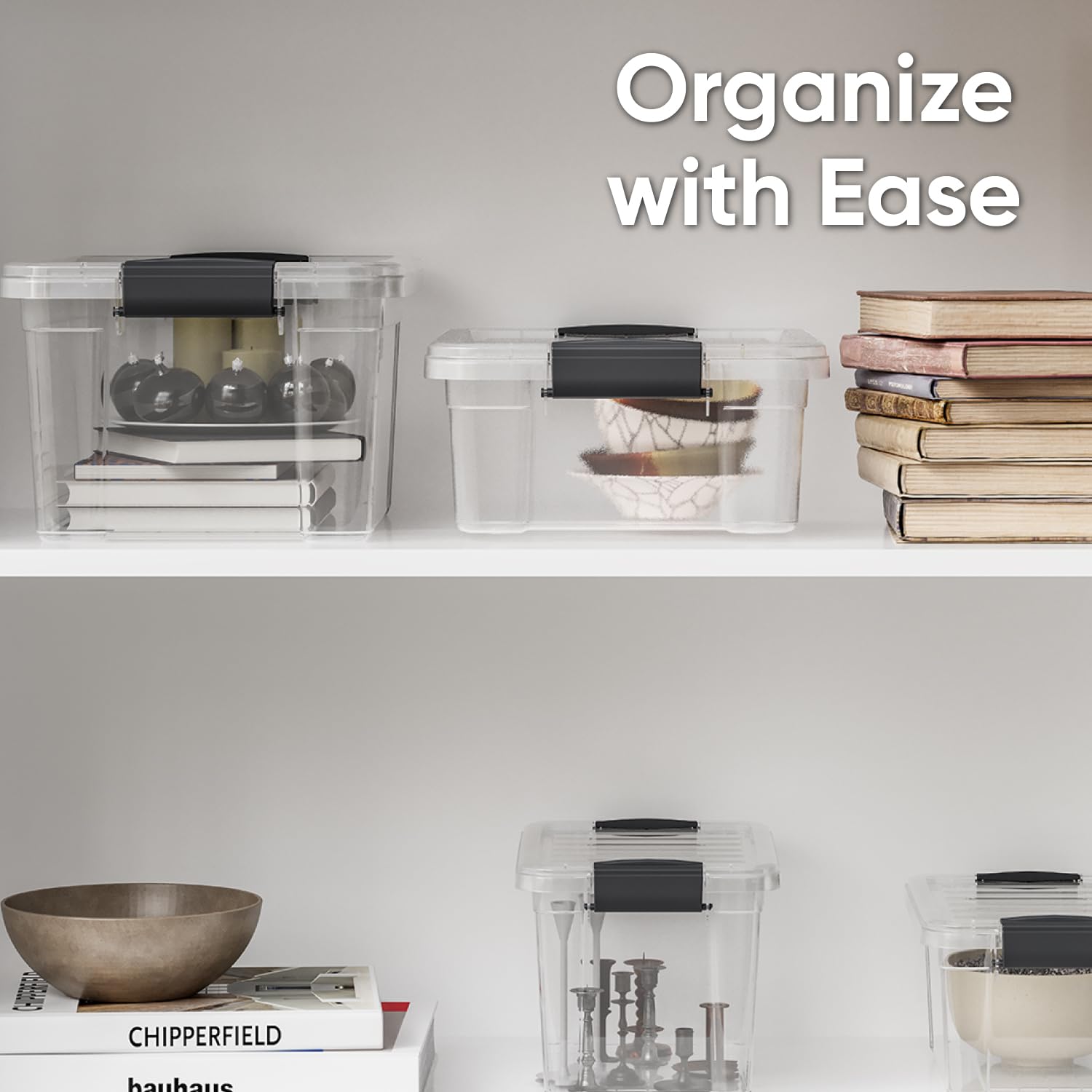 Storage Bins with Lids