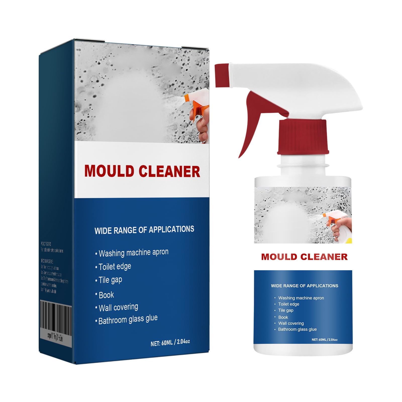 Mould Cleaner Spray Powerful Foam Cleaning Spray (2.04 Fl Oz)
