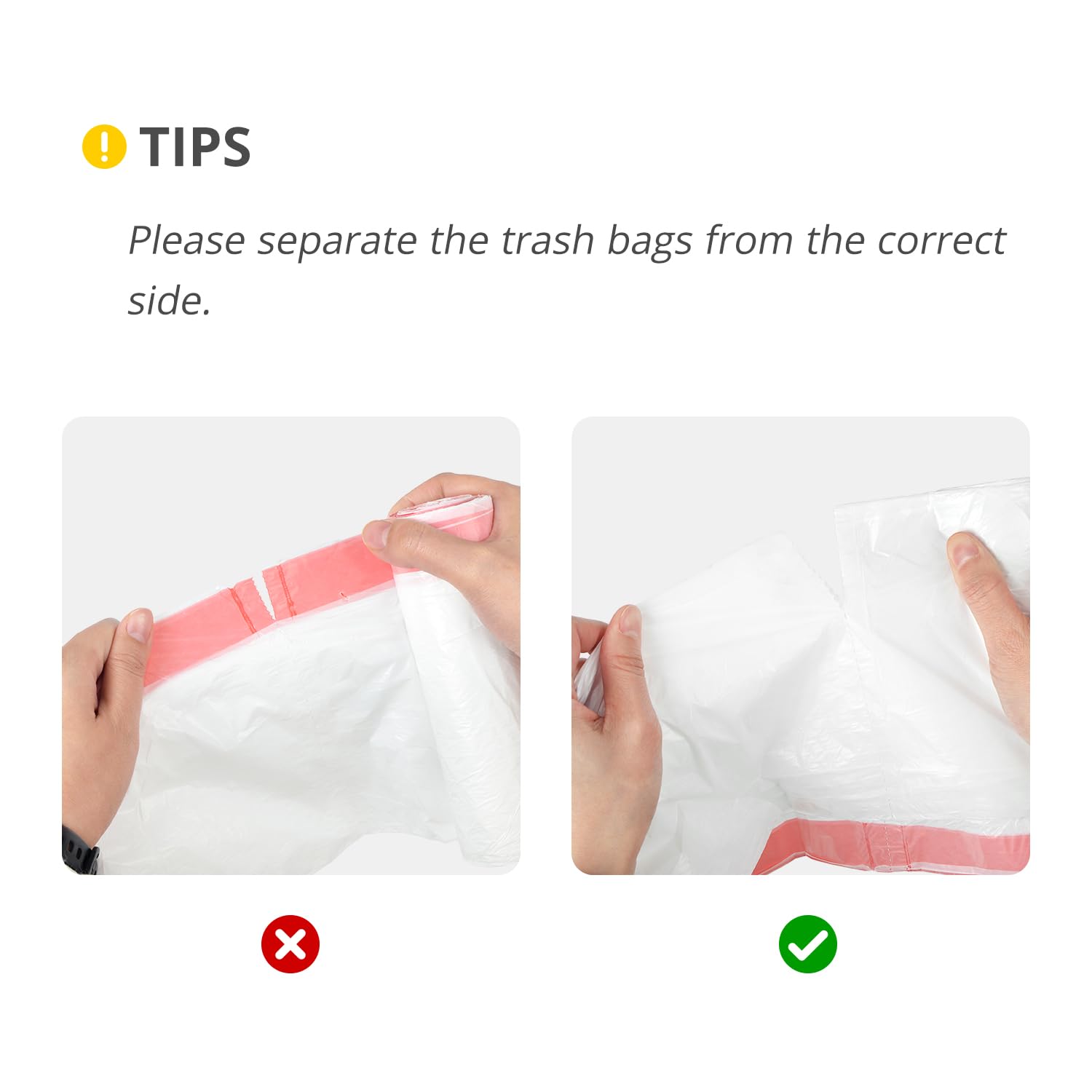 15 Gallon Drawstring Trash Bags (80 Count)