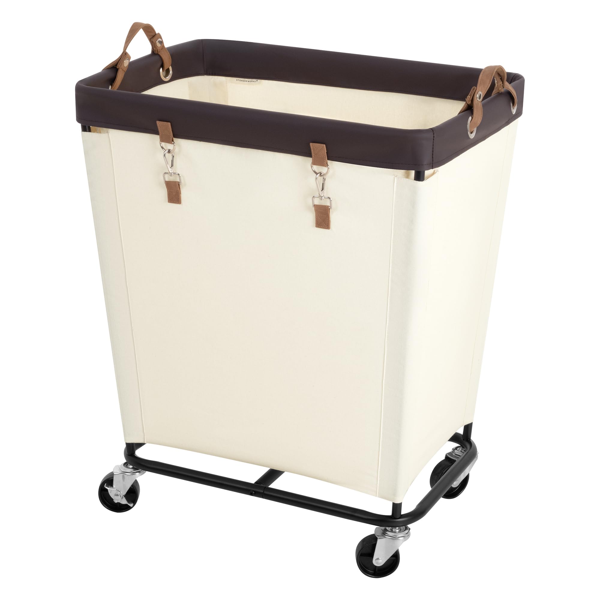 210L Laundry Basket with Wheels