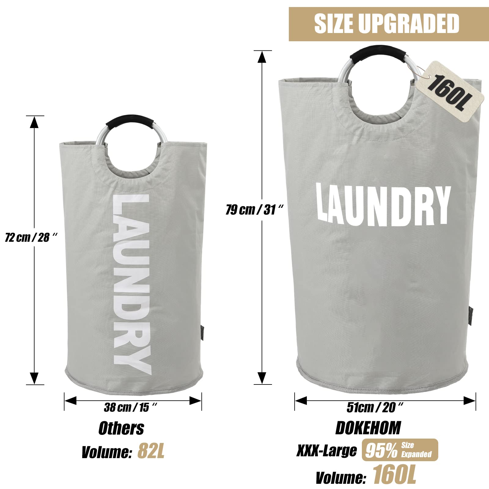 160L XX Large Laundry Basket - ModHome Supplies