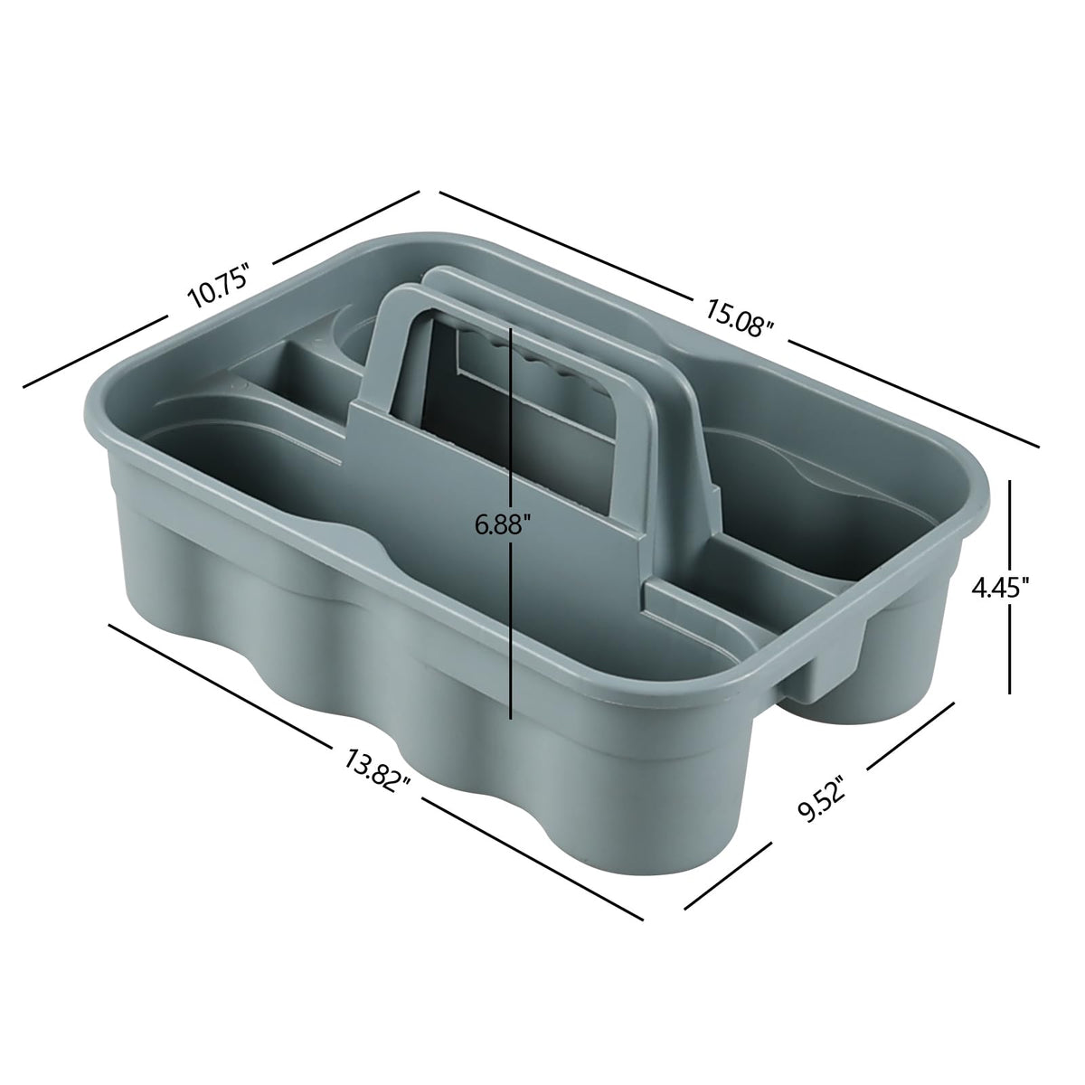 Cleaning Caddy Organizer with Handle (6 Count)