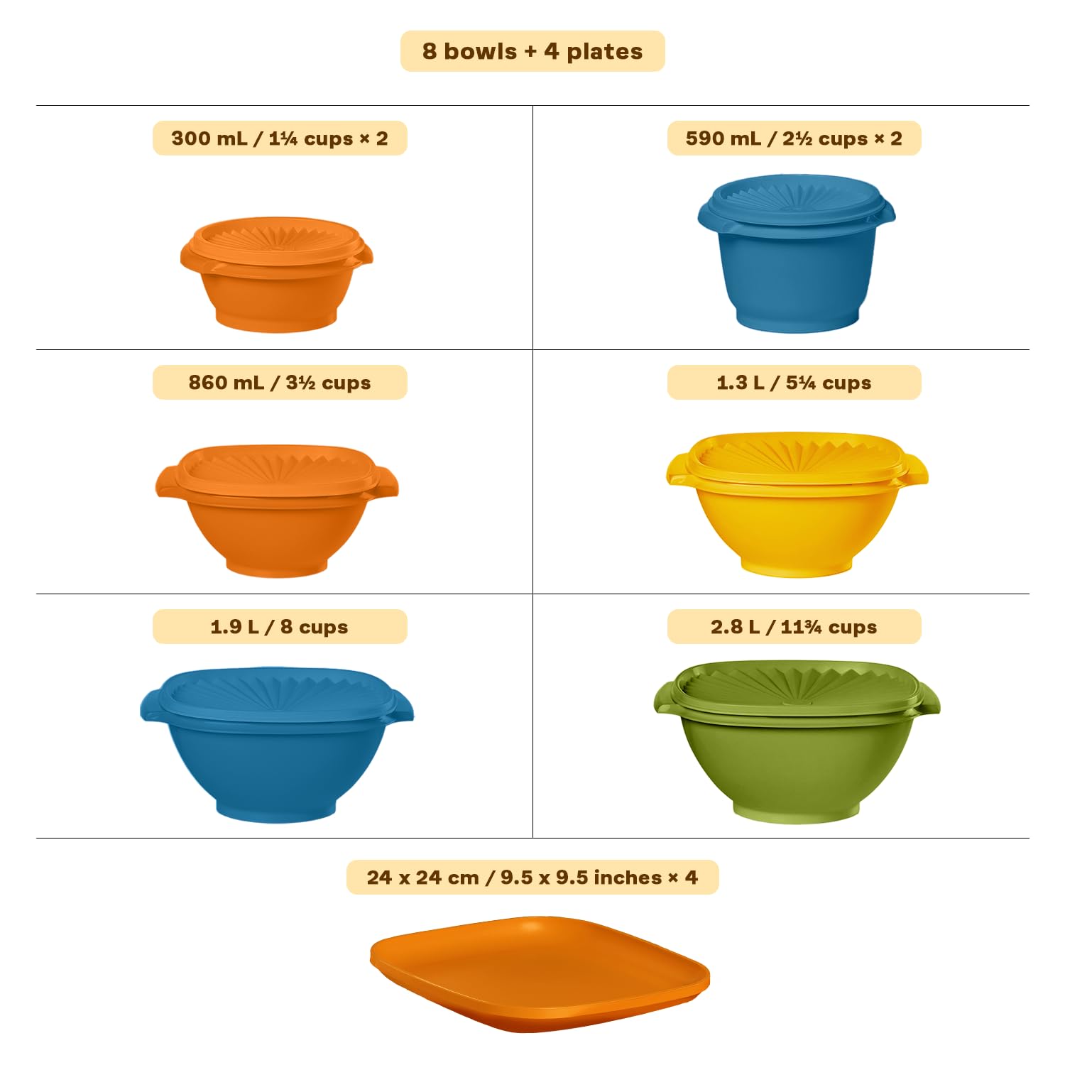 Heritage 20 Piece Retro Set