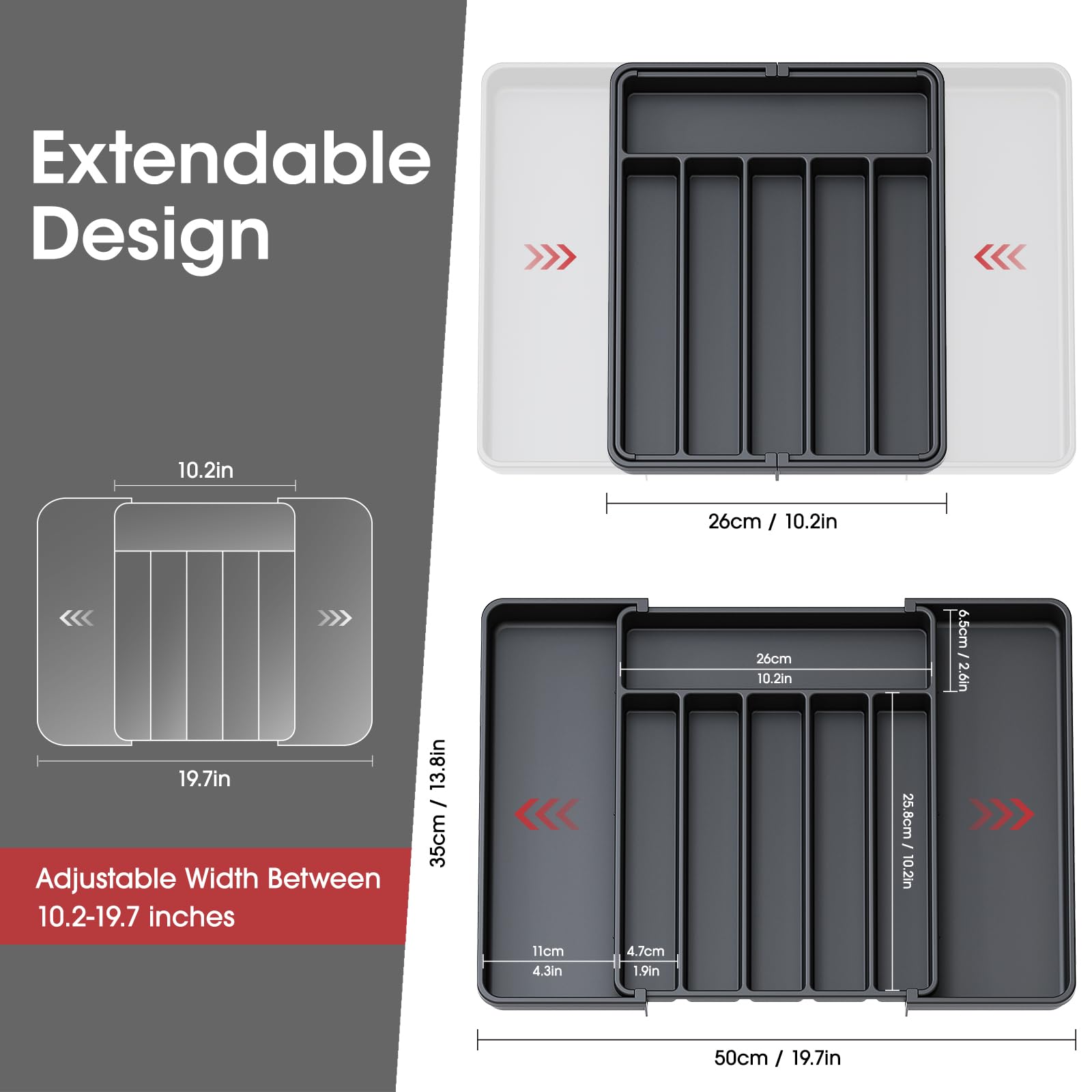 Silverware Drawer Organizer