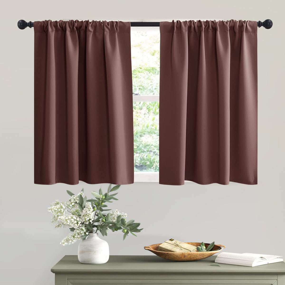 Half Curtain Tiers 36 inch Length (2 Count)