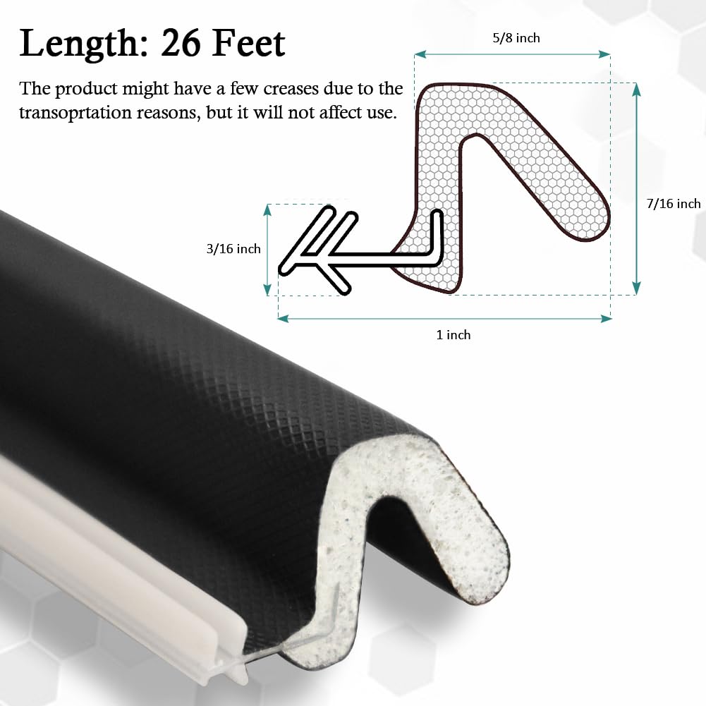 Kerf Weather Stripping for Door Seal Strip