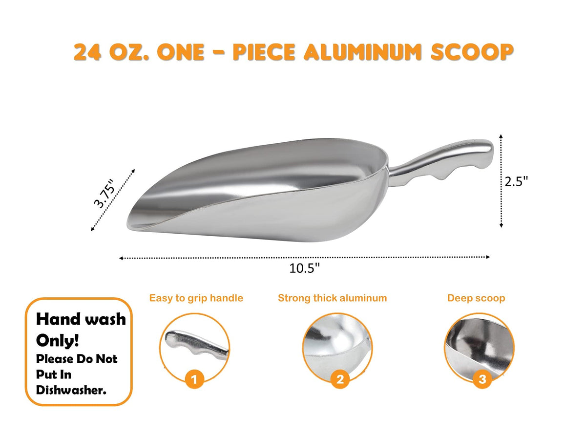 Cast Aluminum Utility Scoop