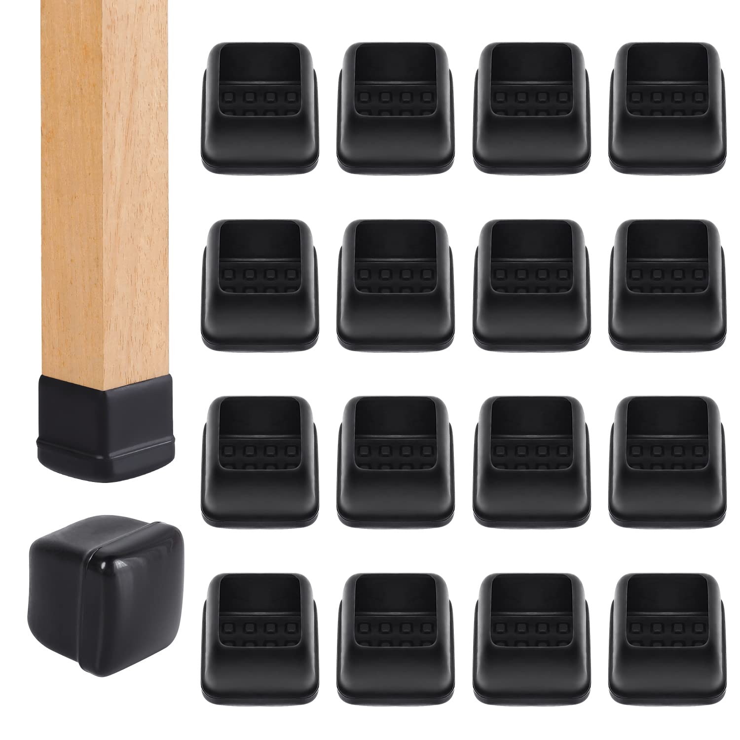 24 Pcs Chair Sliders for Carpet (24 Count)