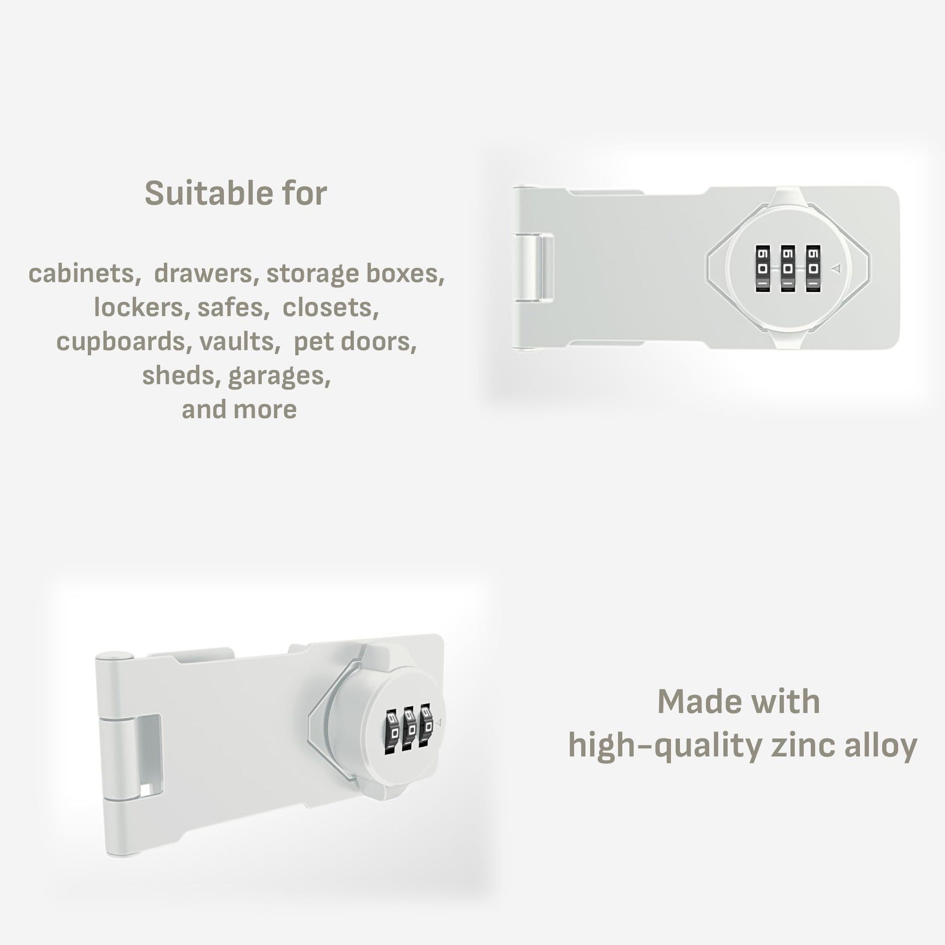 Keyless Combination Lock