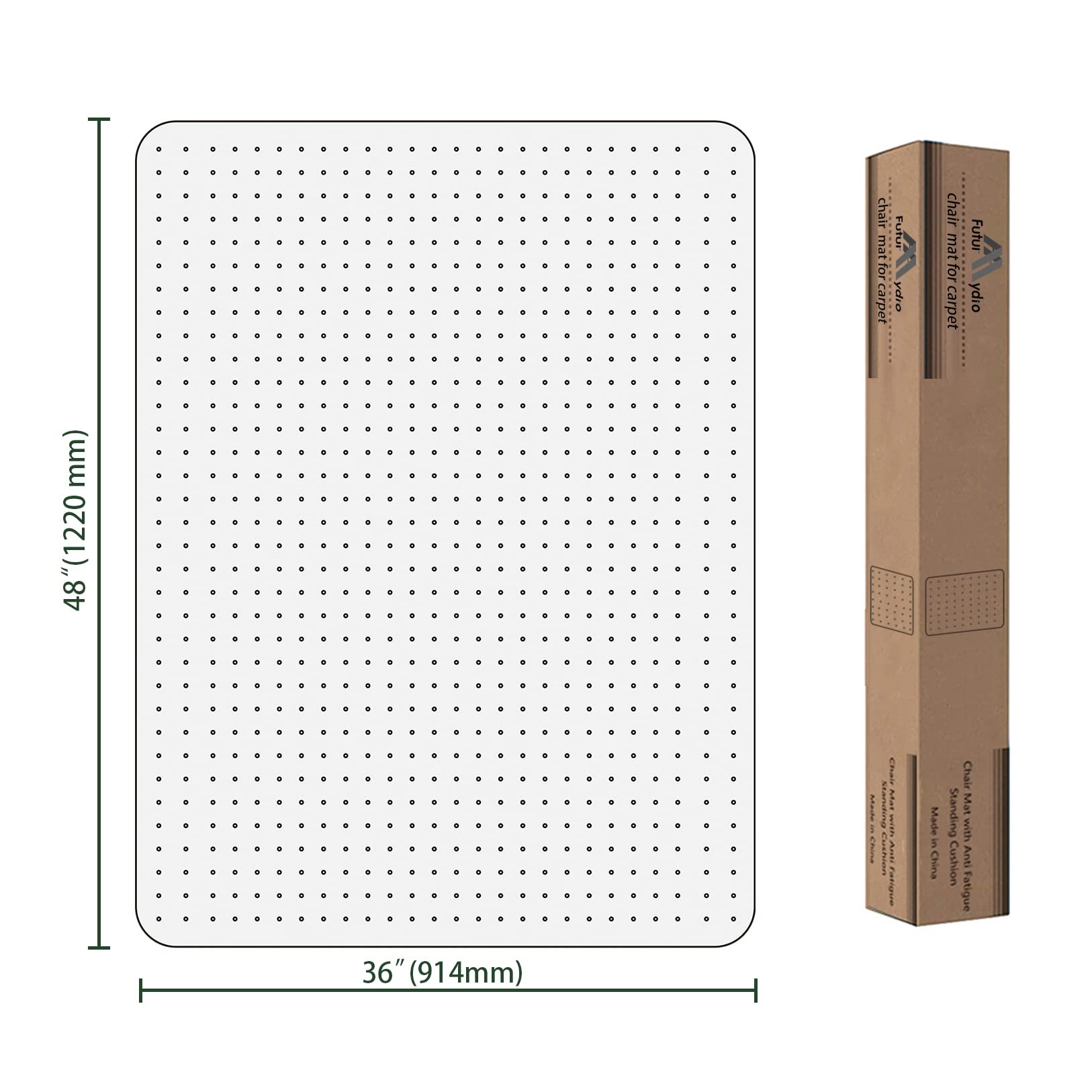 Office Chair Mat for Low Pile Carpet