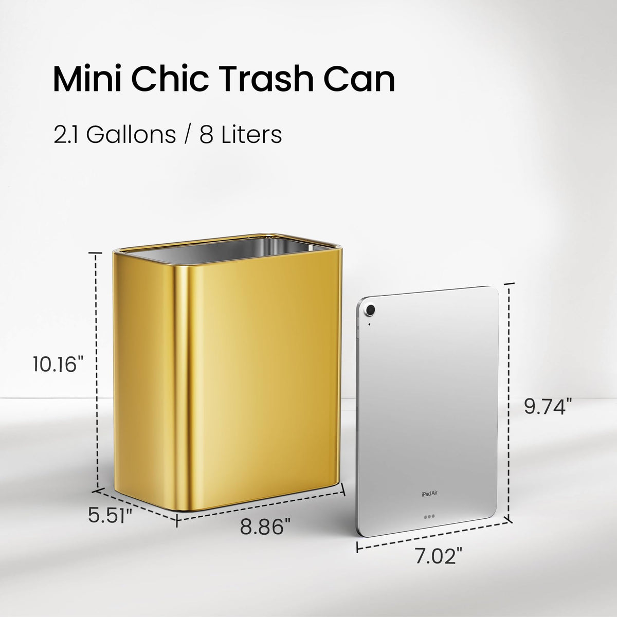 Small Bathroom Trash Can