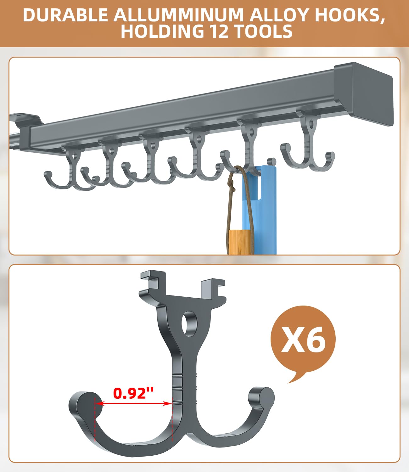 Pull Out Broom Holder