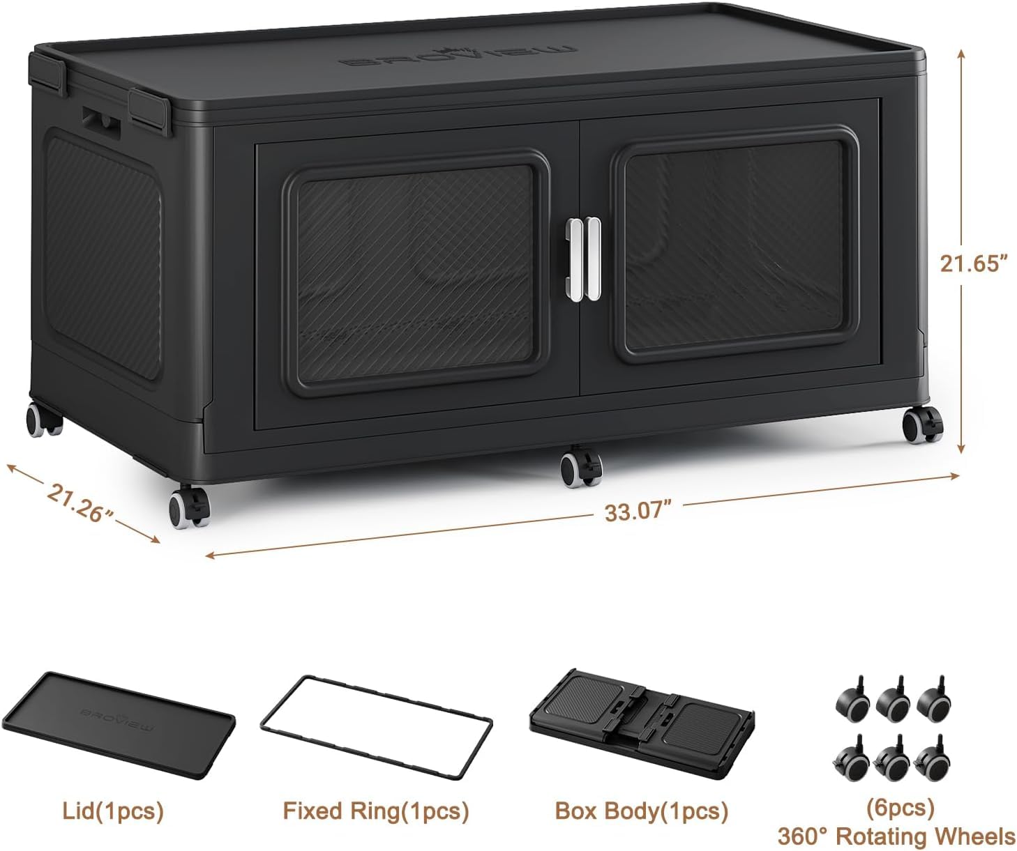 220 Qt Extra Large Stackable Storage Bin with Lid