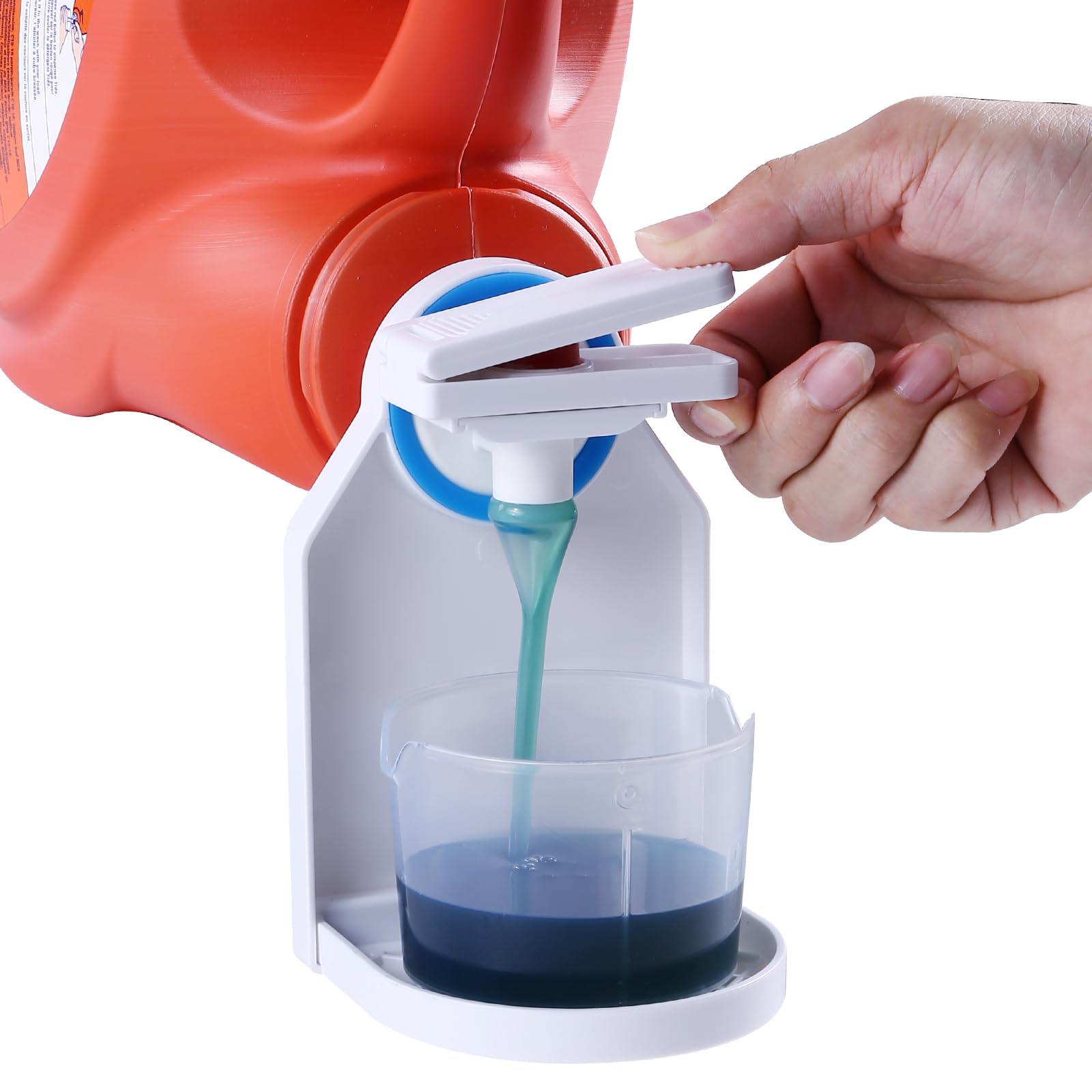 Laundry Detergent Dispenser Cup Holder & Nozzle Force
