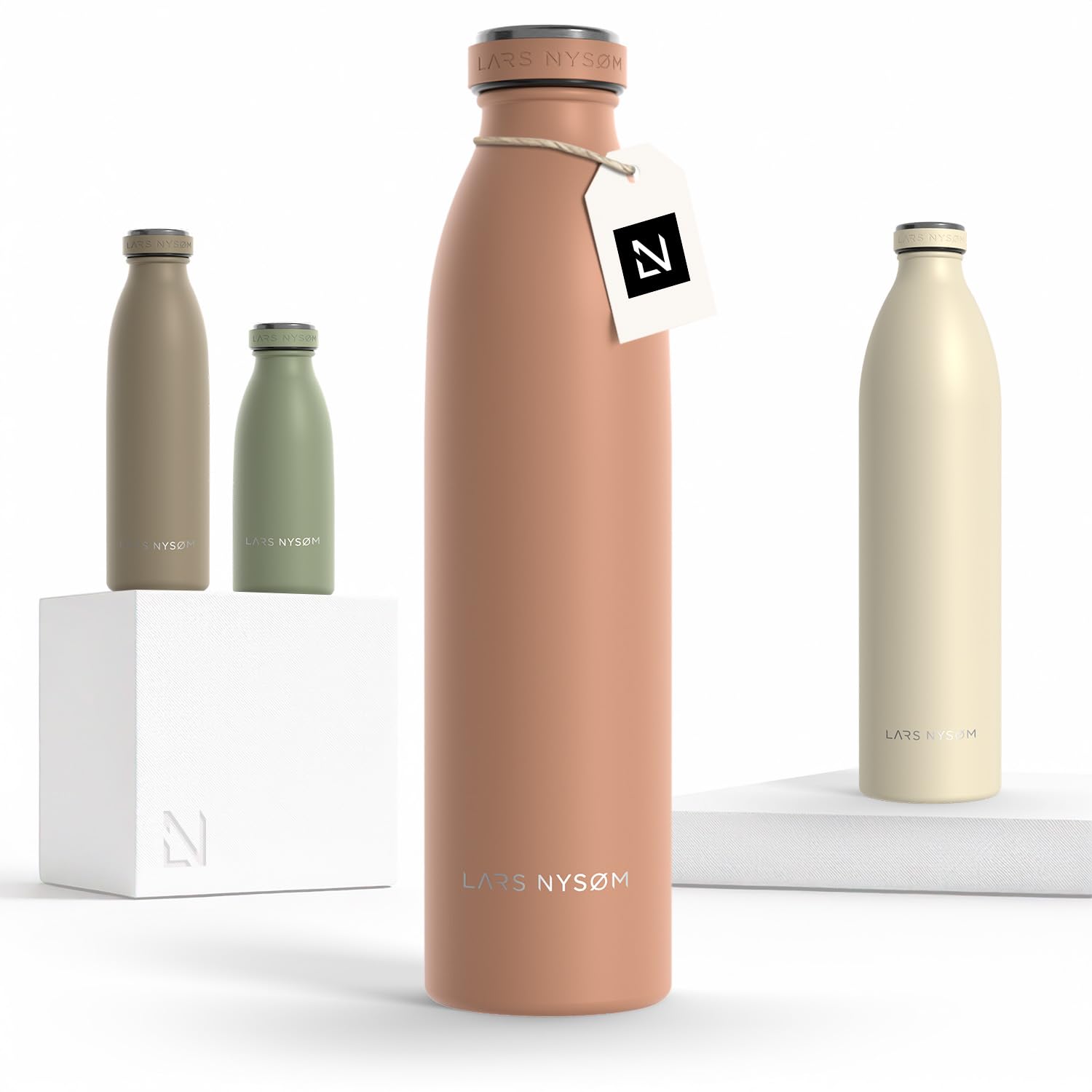 Stainless Steel Insulated Water Bottle 12oz 17oz 25oz 34oz 51oz