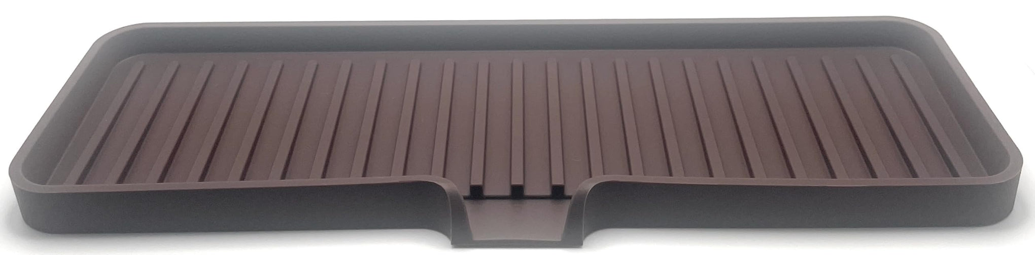 Silicone Soap Dish Tray and Sponge Holder with Drain Chute