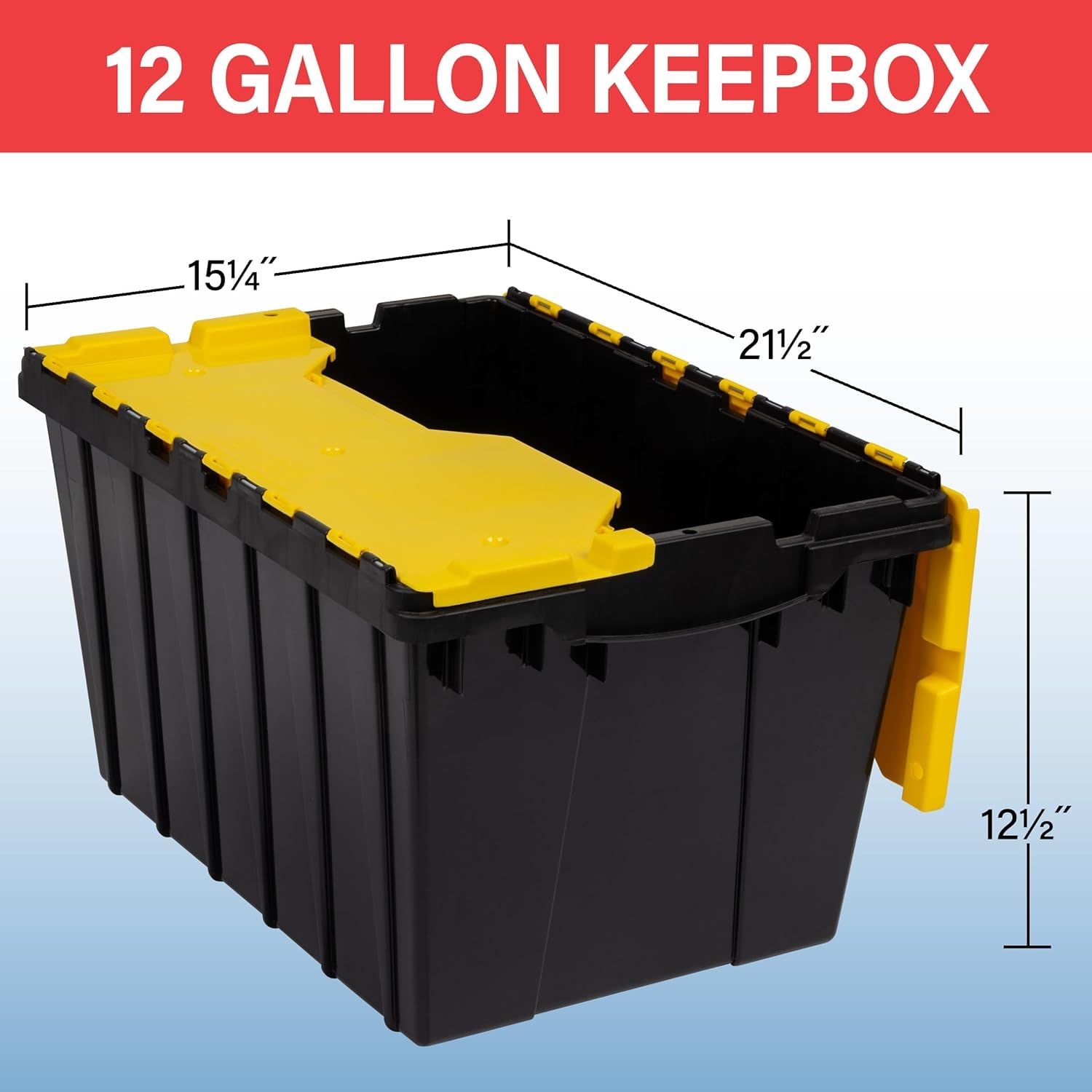 KeepBox 12 Gallon Storage Container
