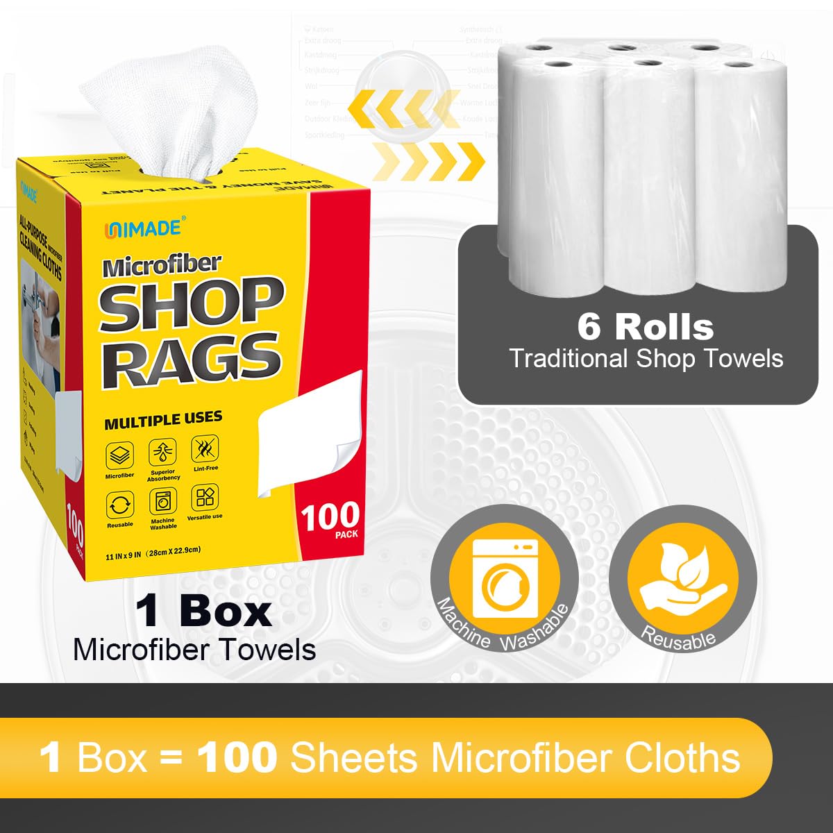 Shop Rags 2 Boxes (200 Count)