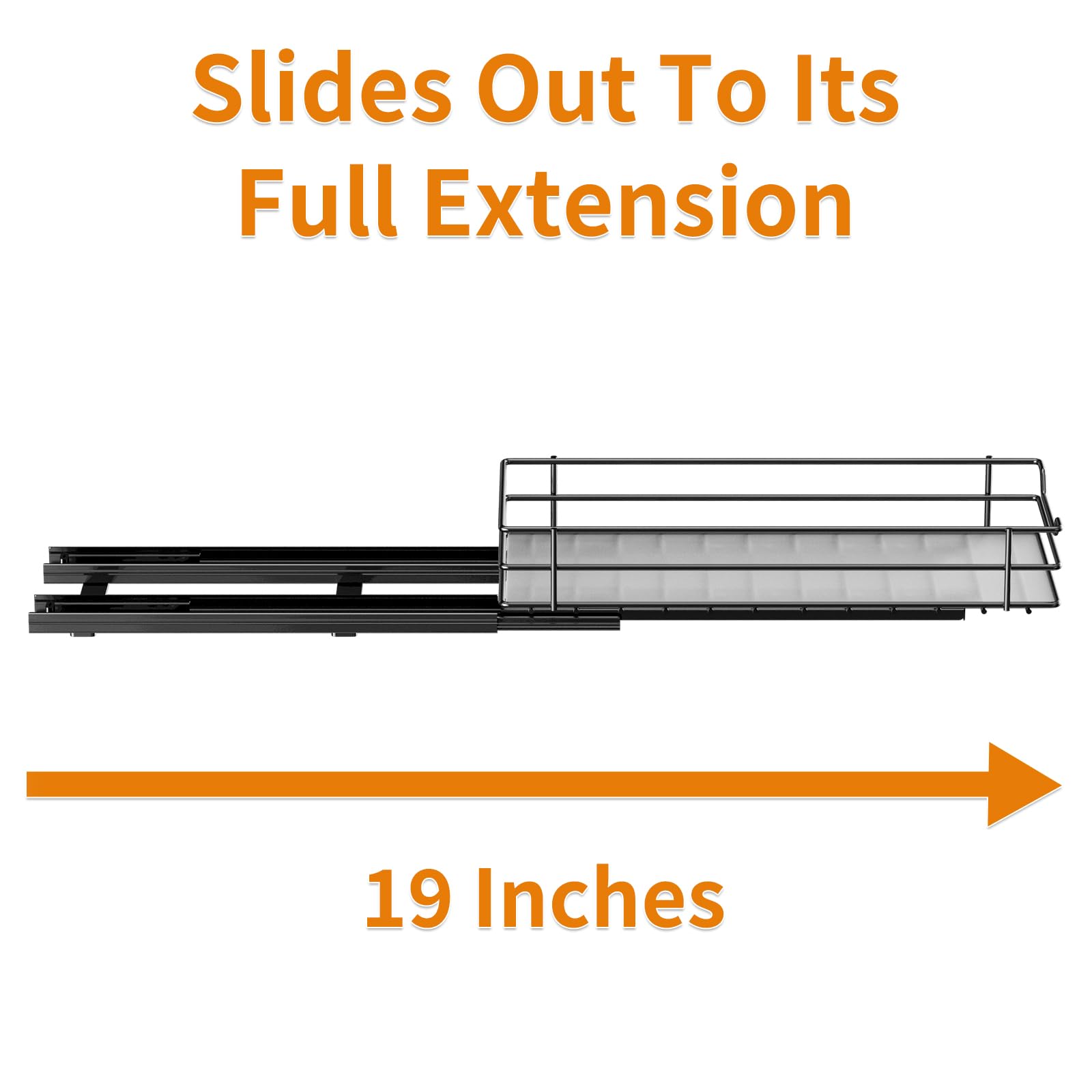 Pull Out Spice Rack Organizer