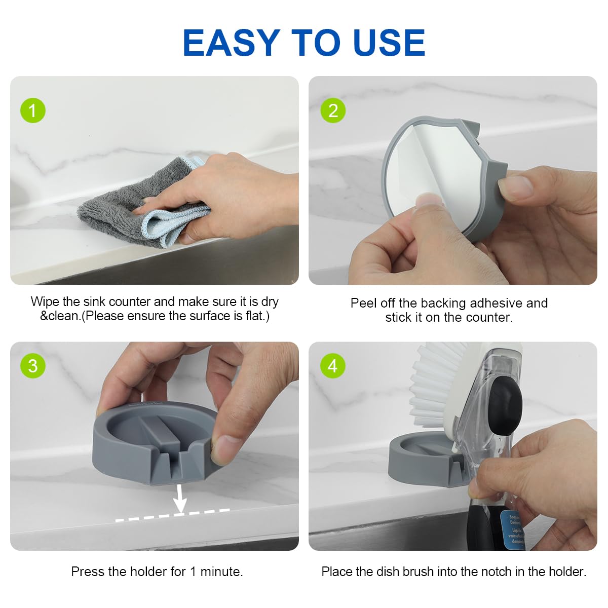 Dish Wand Holder Compatible with OXO Soap Dispensing Brush