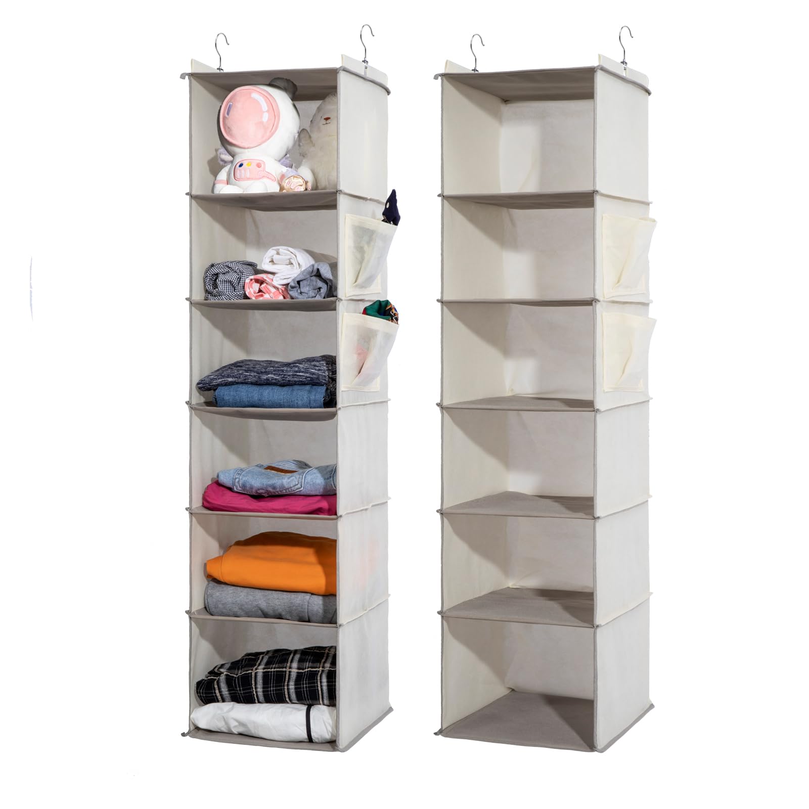 2 Packs Hanging Closet Organizer (2 Count)