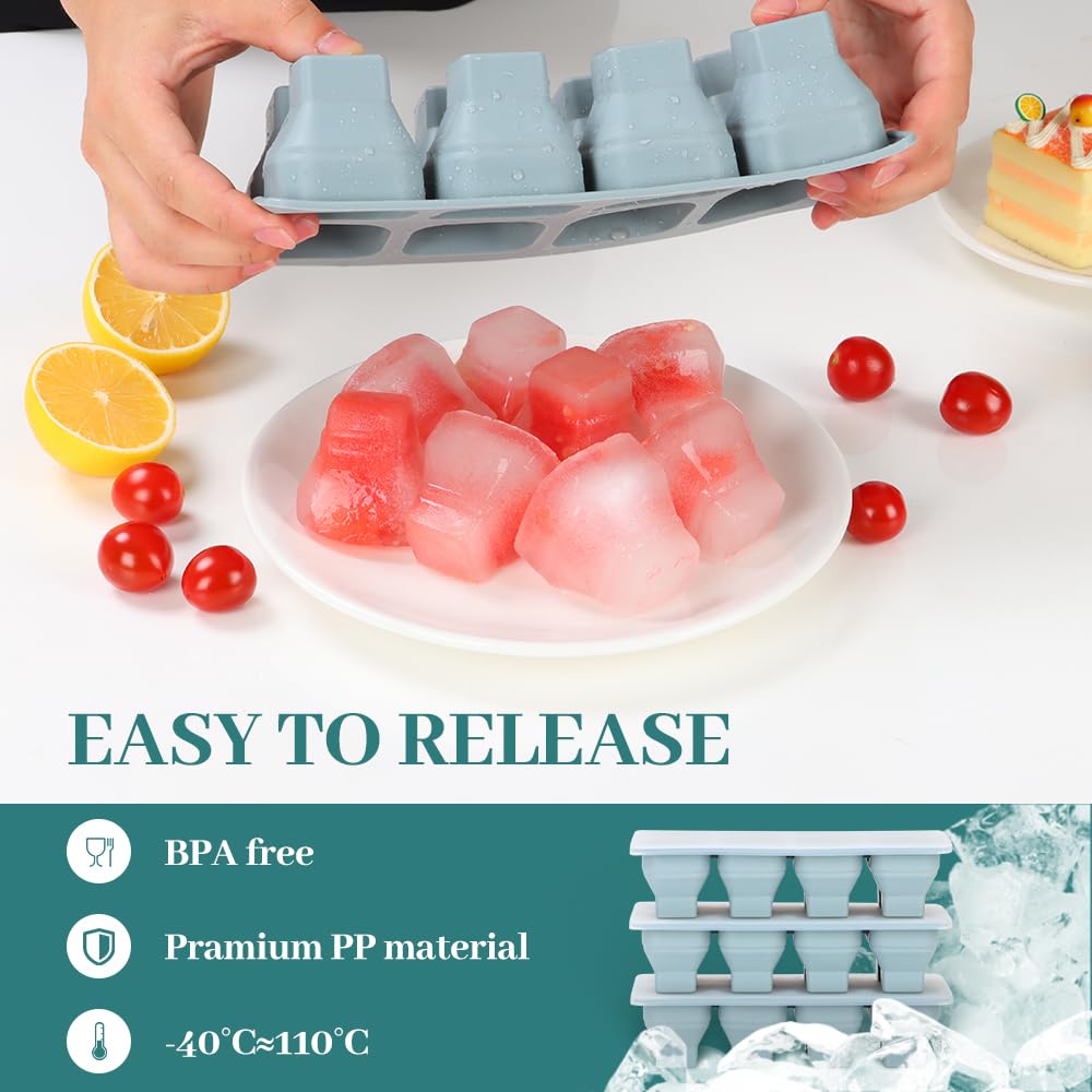 Foldable Ice Cube Trays (2 Count)