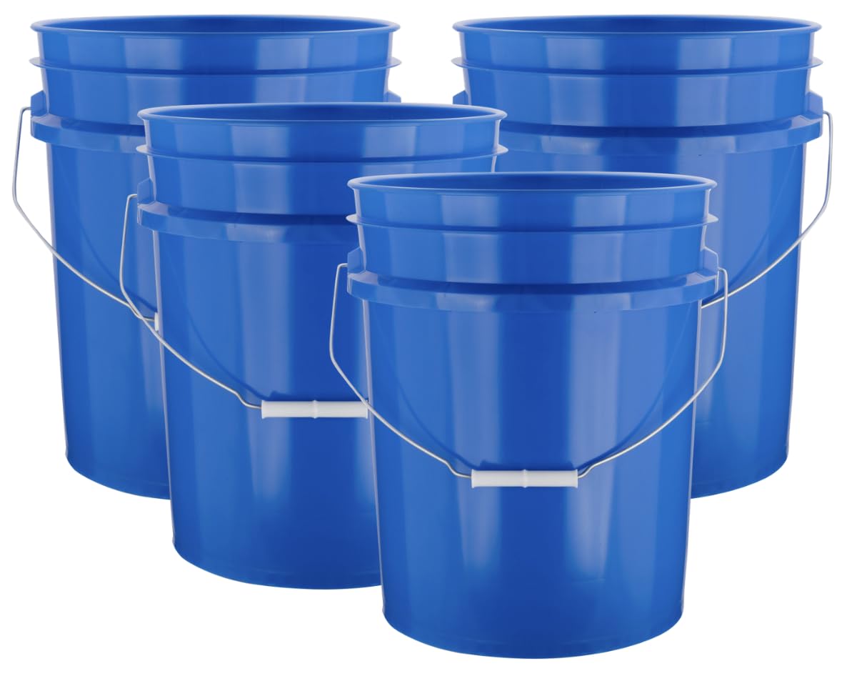 5 Gallon Premium HPDE Plastic Bucket