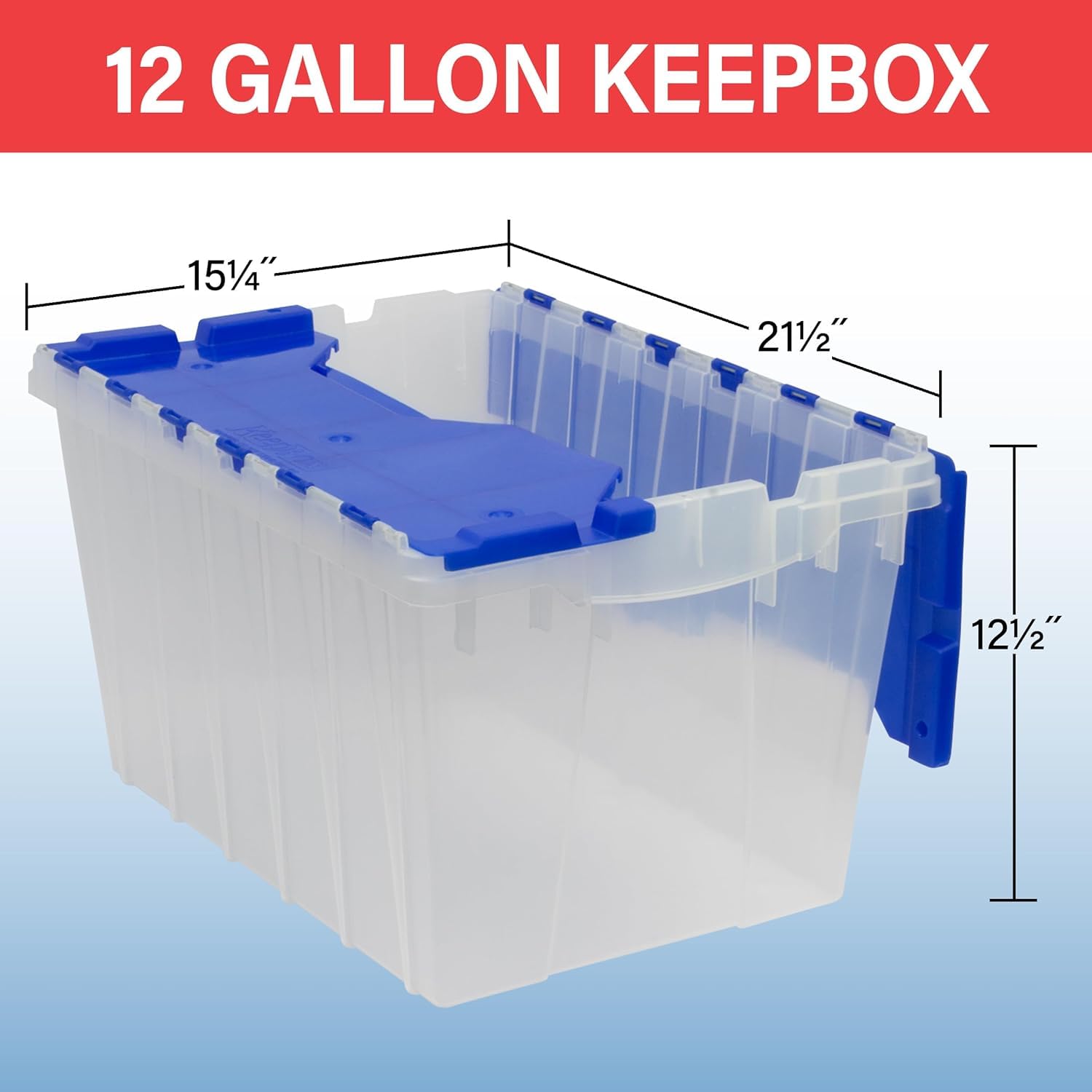 KeepBox 12 Gallon Storage Container