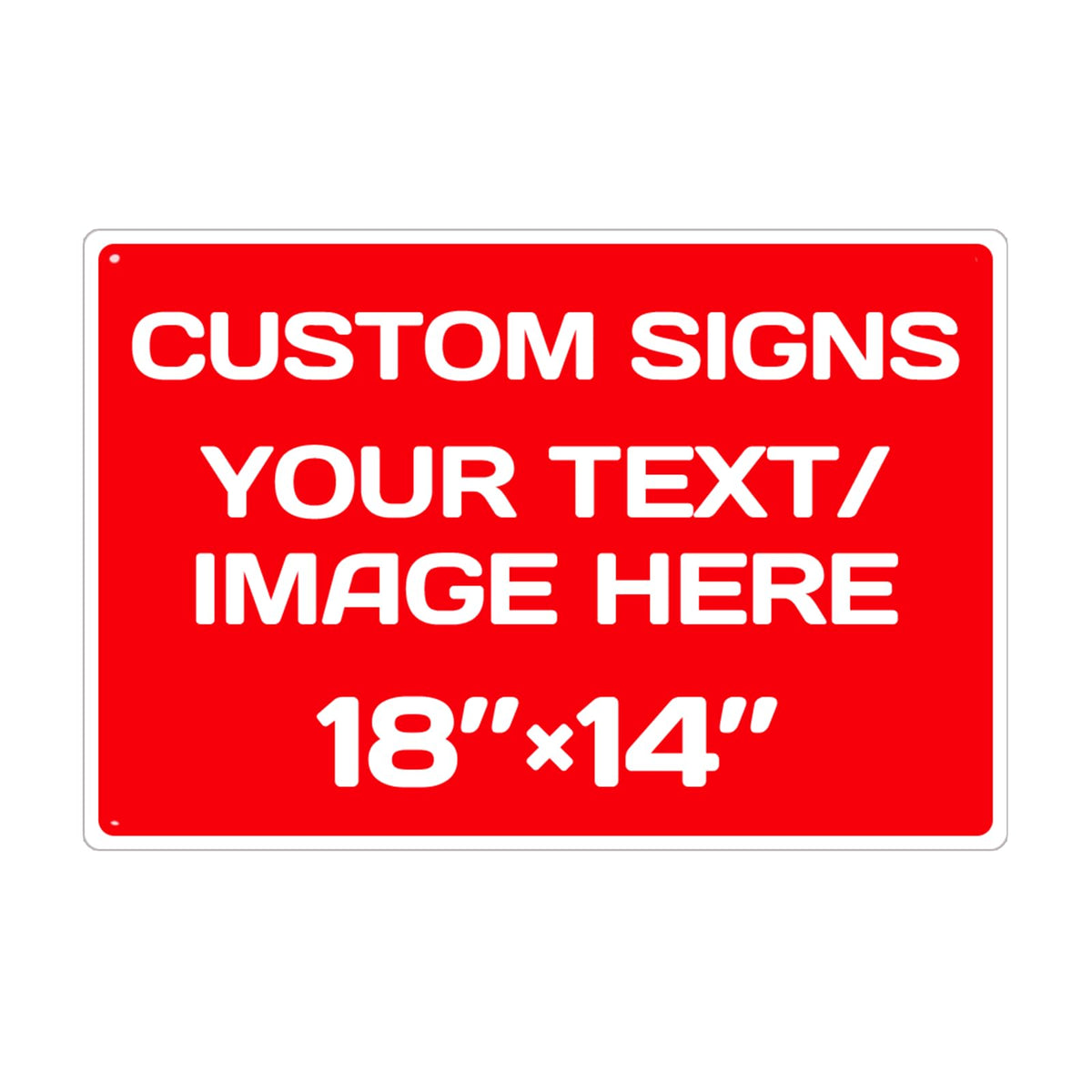 Personalized signs
