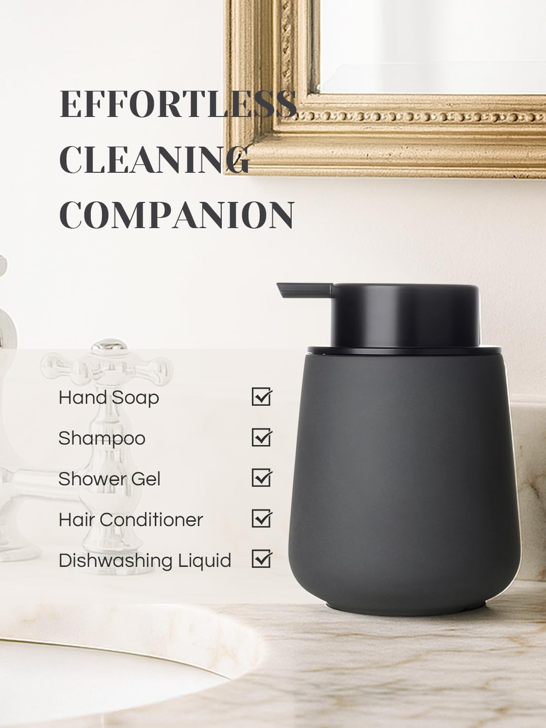 Ceramic Foaming Soap Dispenser