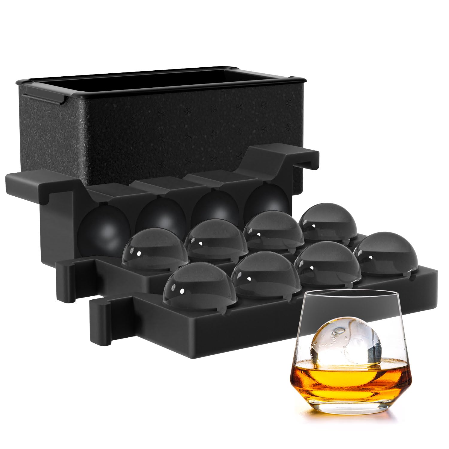 Clear Ice Ball Maker for Whiskey