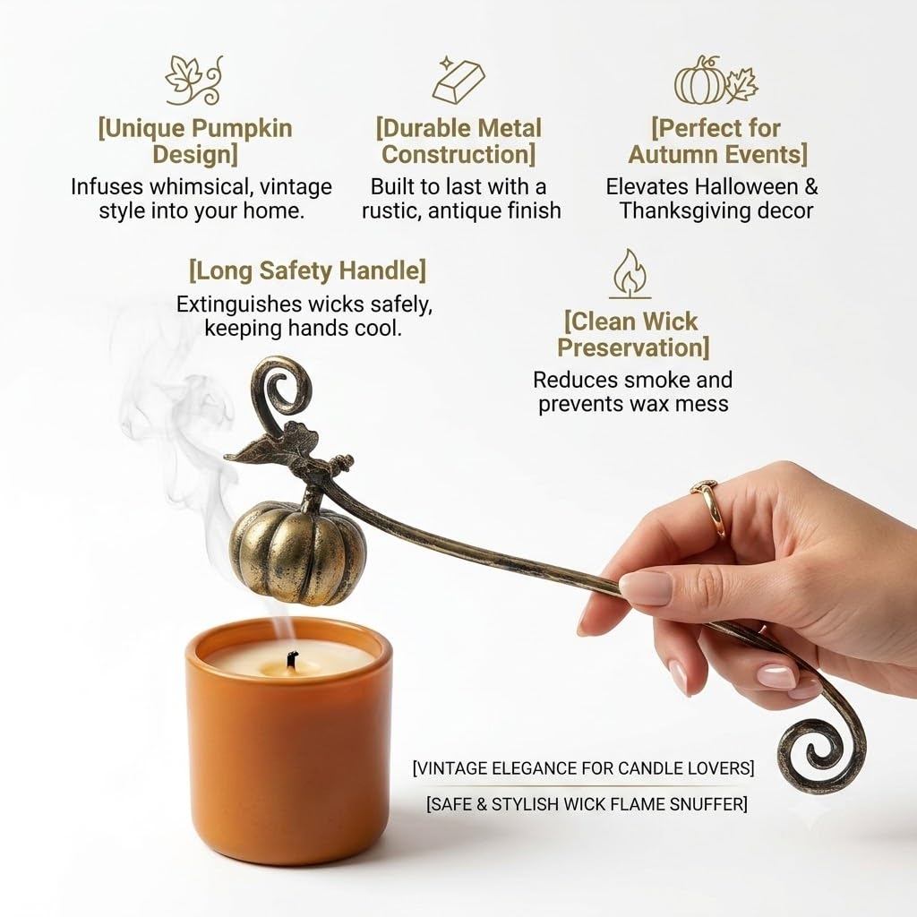 Pumpkin Candle Snuffer