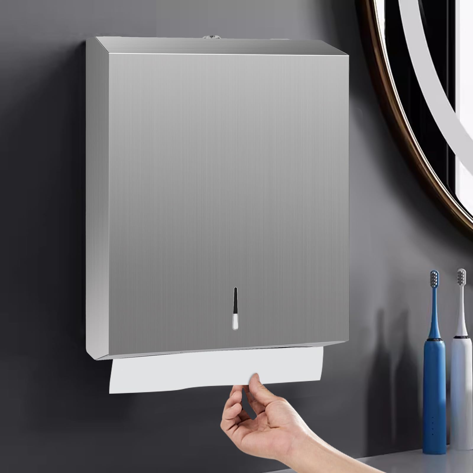 Paper Towel Dispenser Wall Mount (400 Count)