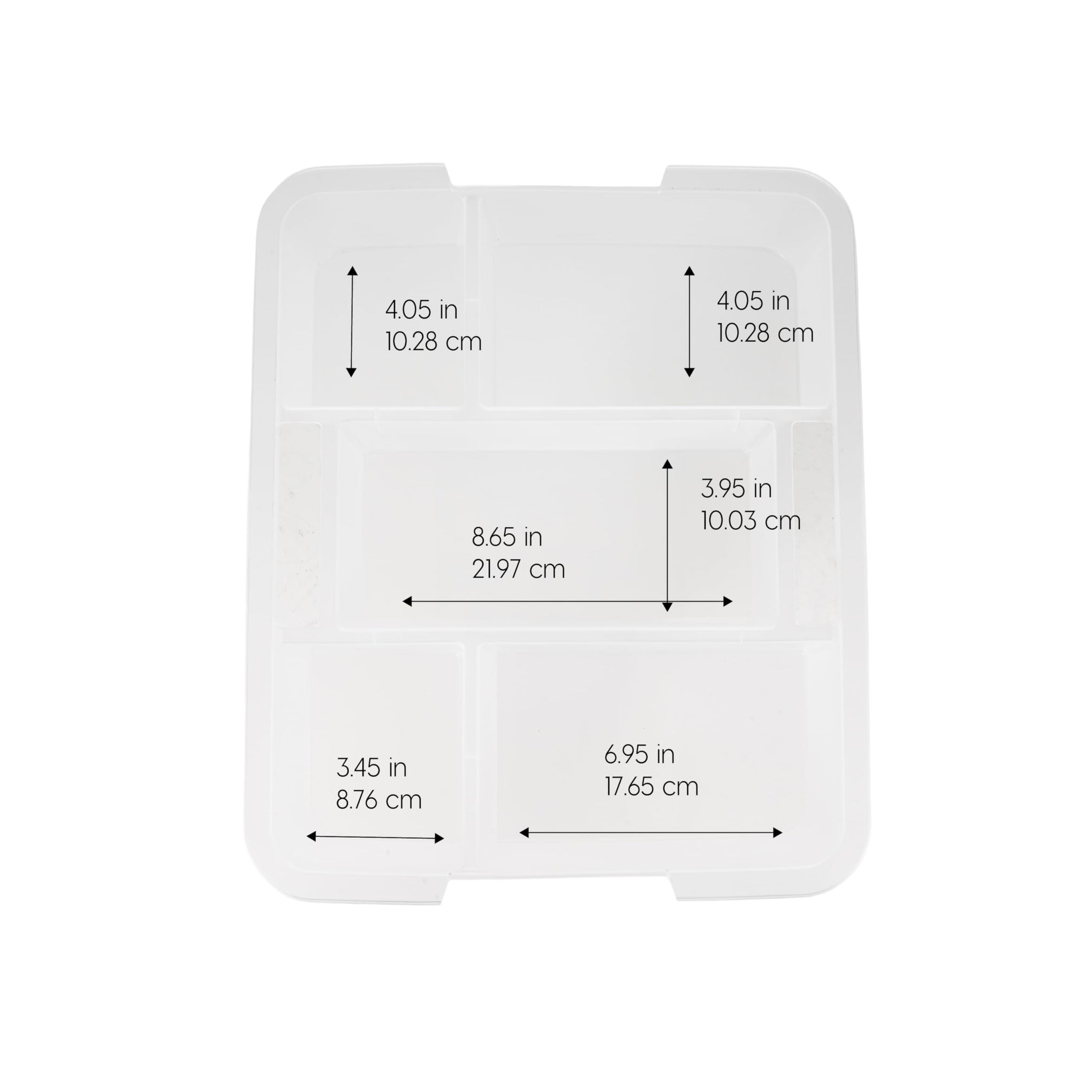6 Pack 18 Quart Clip Box with Latching Lid (6 Count)