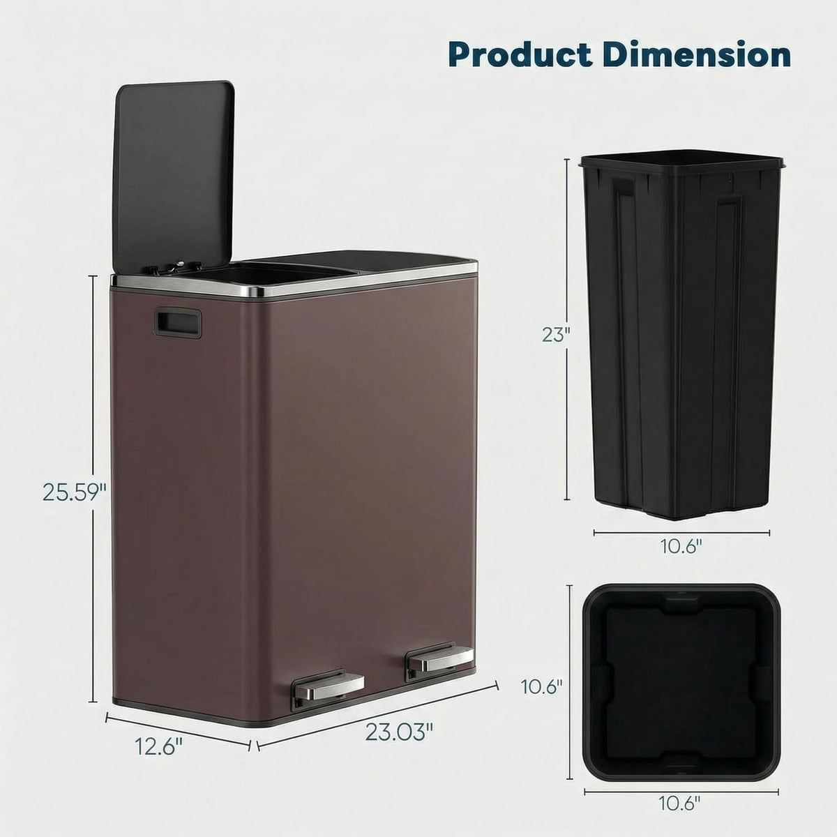 2 x 8 Gallon 2 x 30 L