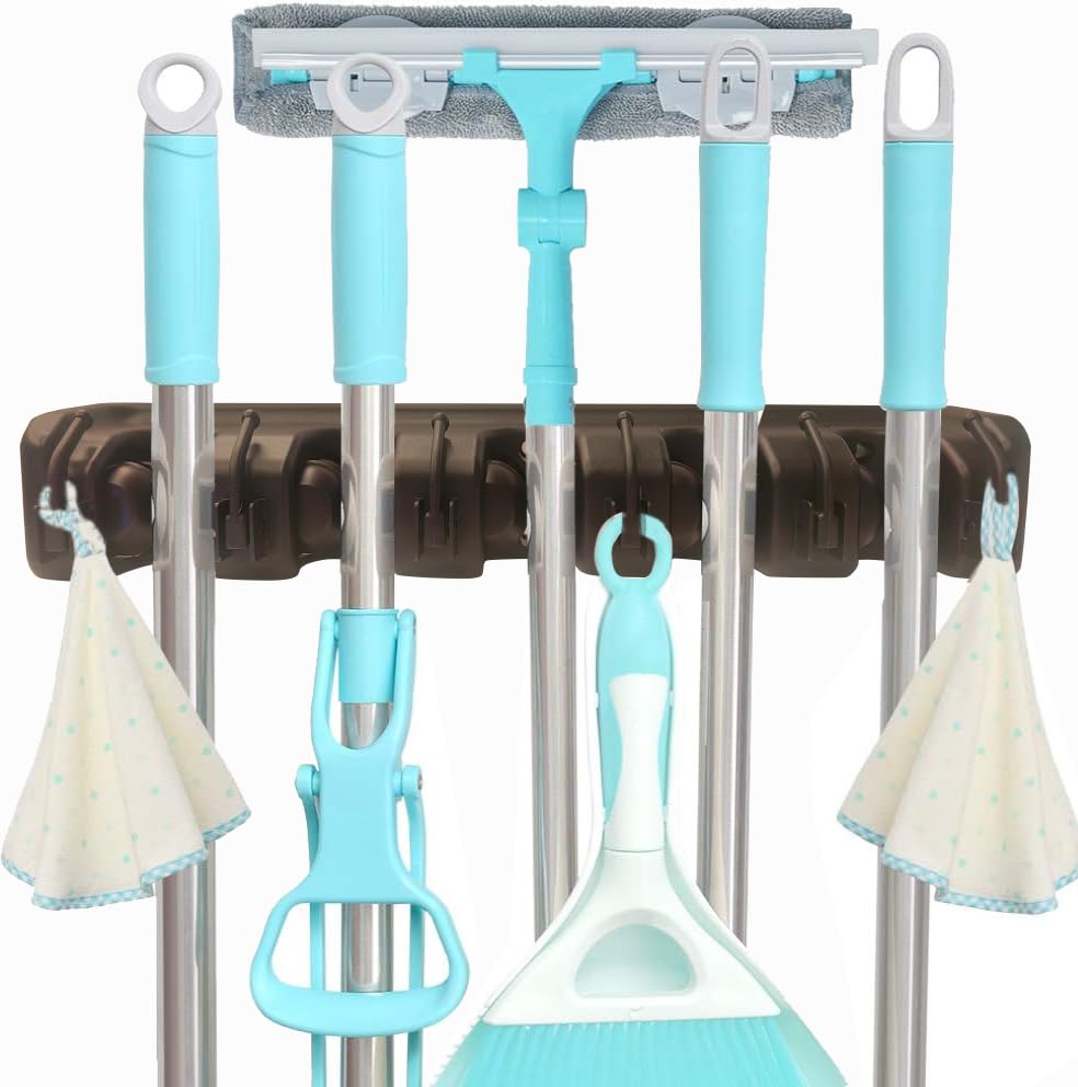 Mop and Broom Holder (5 Count)