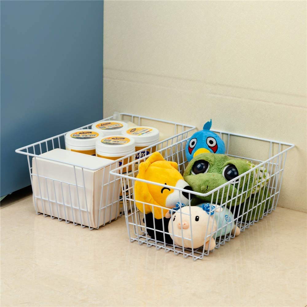 Farmhouse Metal Wire Basket (3 Count)