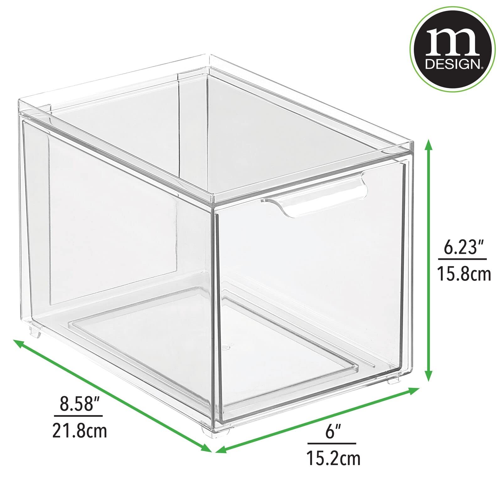 Kitchen Storage Drawer Box (2 Count)