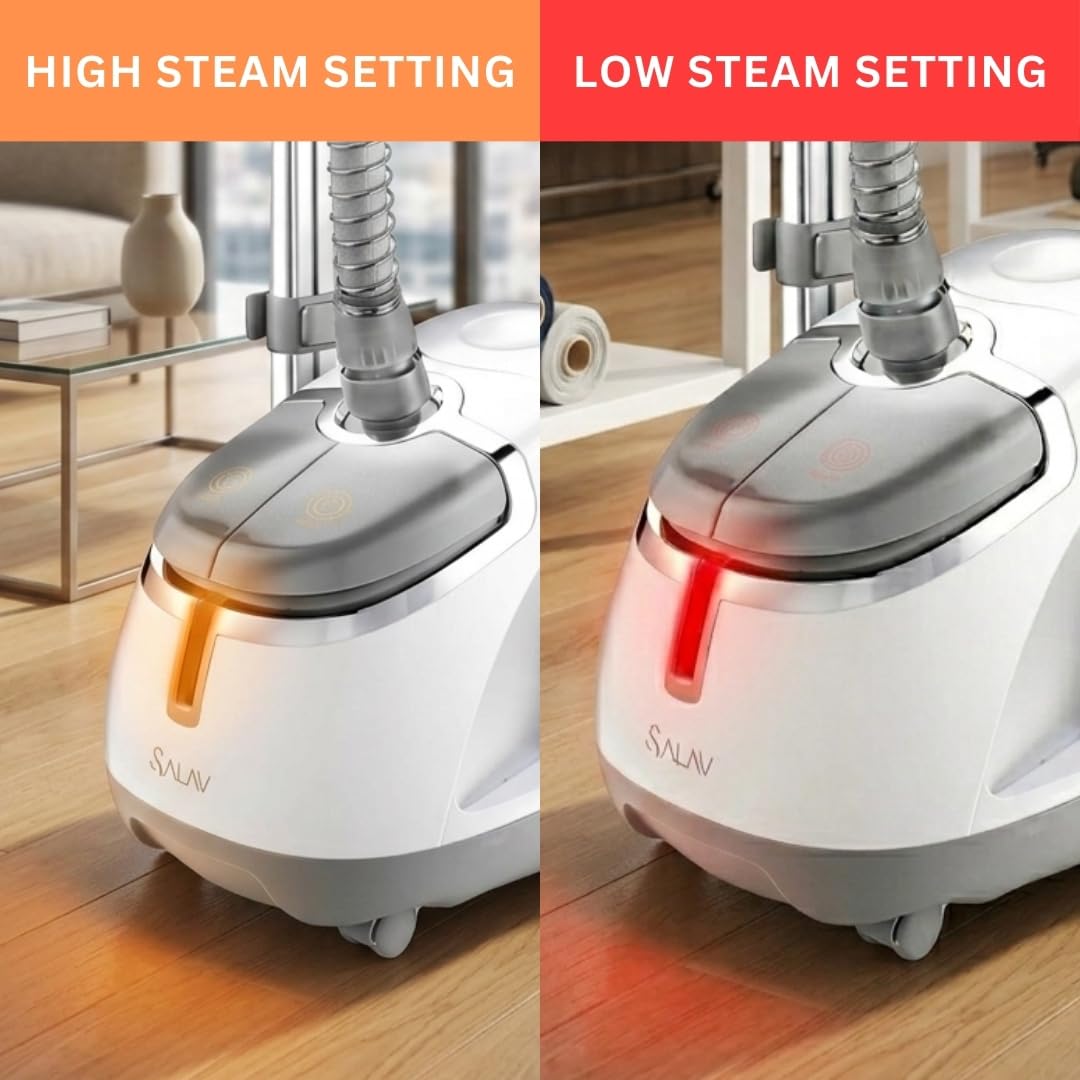GS45 DJ Professional Upright Garment Steamer with Roll Wheels