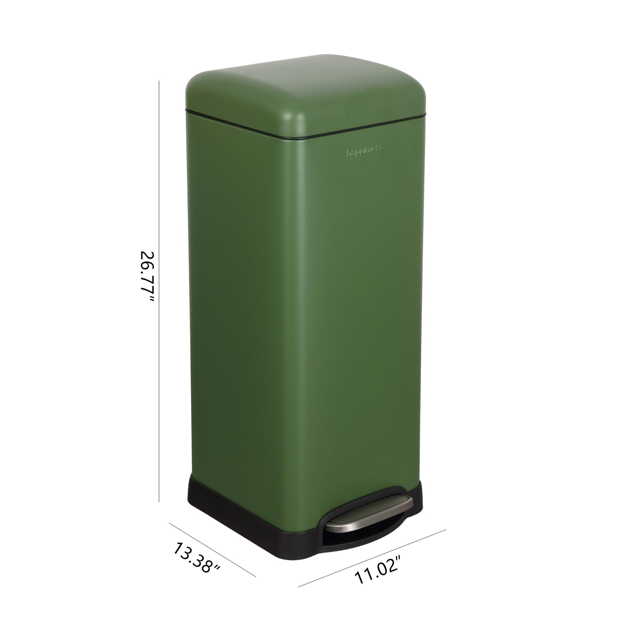 Betty 8 Gal Step Trash Can Soft