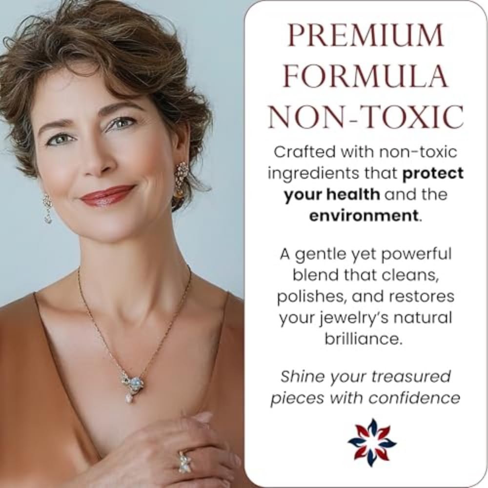 Pro Size Polishing Cloth Set of 2 Large Cleaning Cloths Pure Cotton Made in USA for Gold Silver and Platinum Jewelry Coins Watch (2 Count)