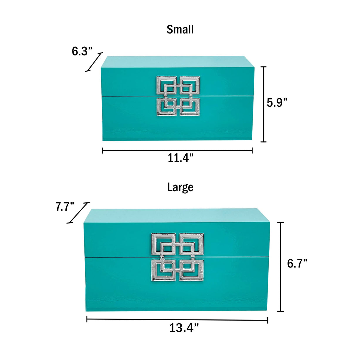 Large & Small Decorative Storage Box w