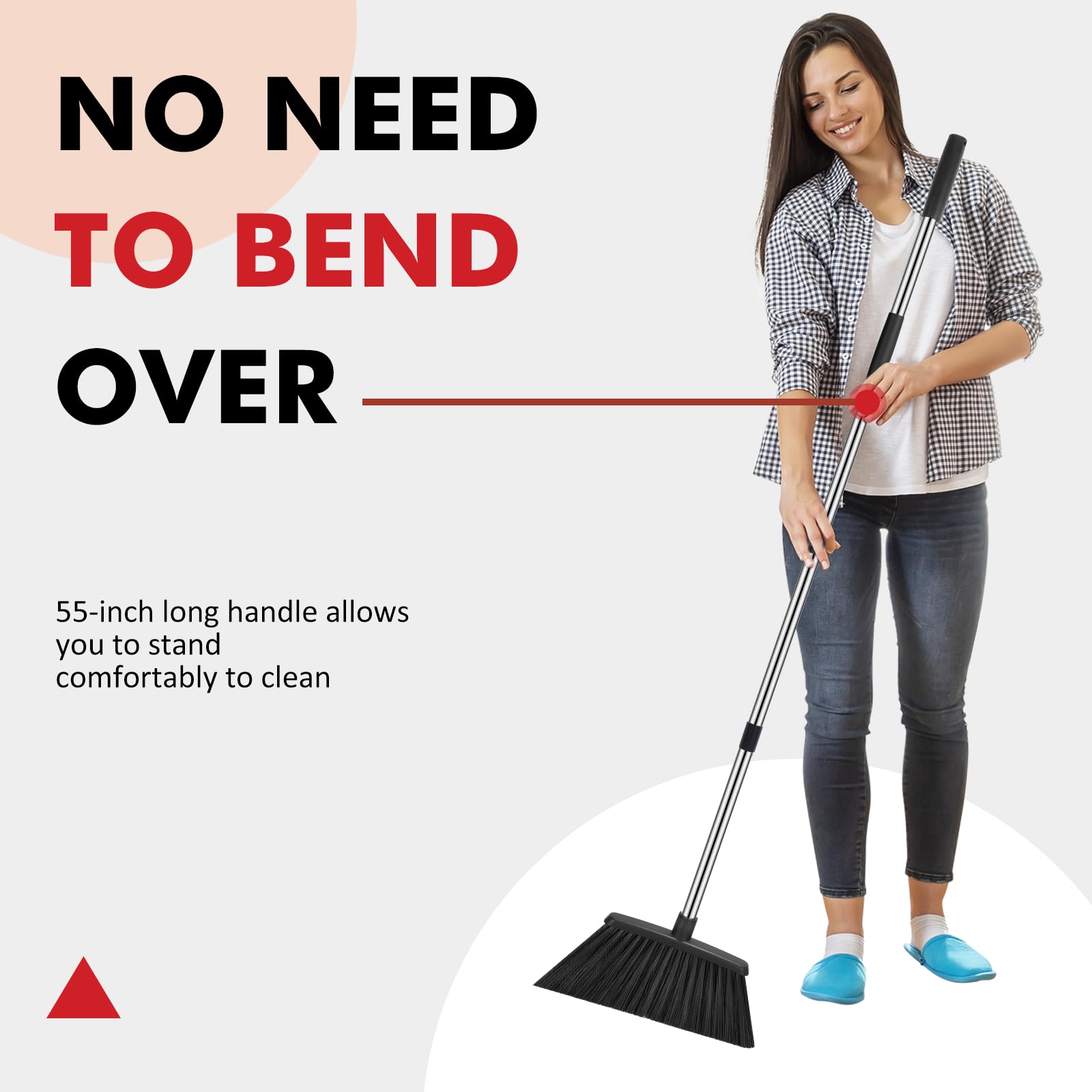 Heavy Duty Broom (4 Count)