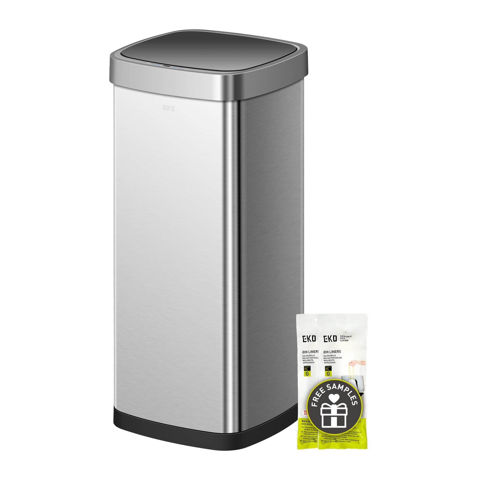 EcoSmart Tall and Large Kitchen Trash Can or Recycling Bin